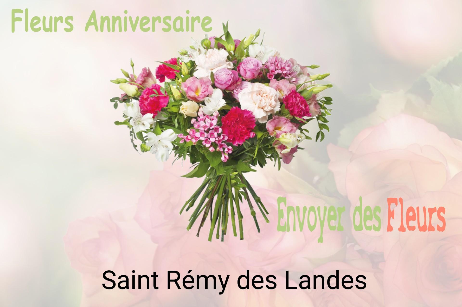 Bouquet de fleurs d’anniversaire livré à Saint-Rémy-des-Landes