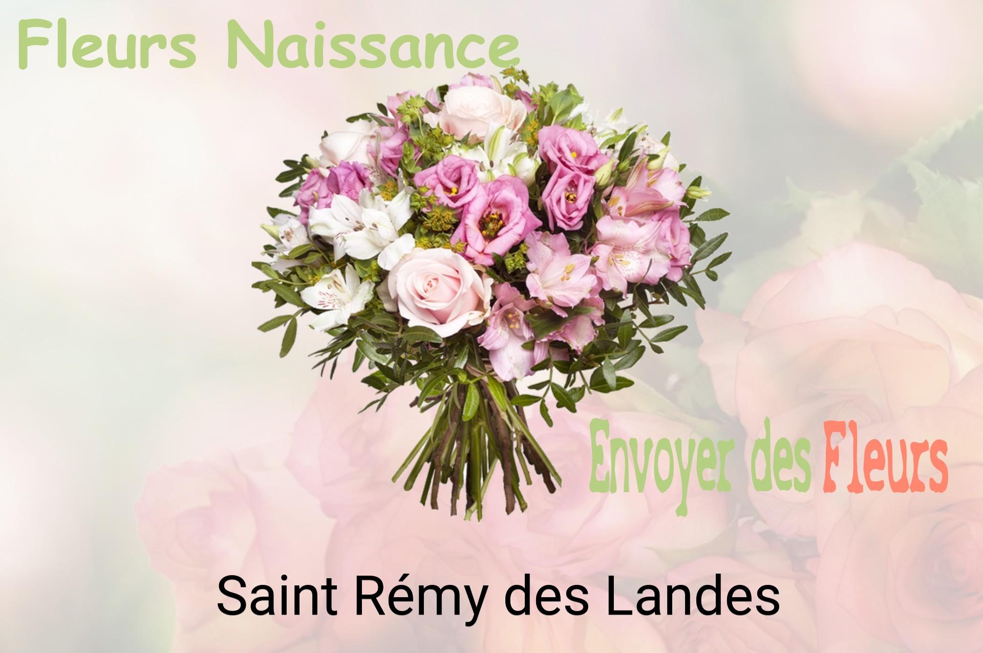 Bouquet de fleurs de naissance livré à Saint-Rémy-des-Landes