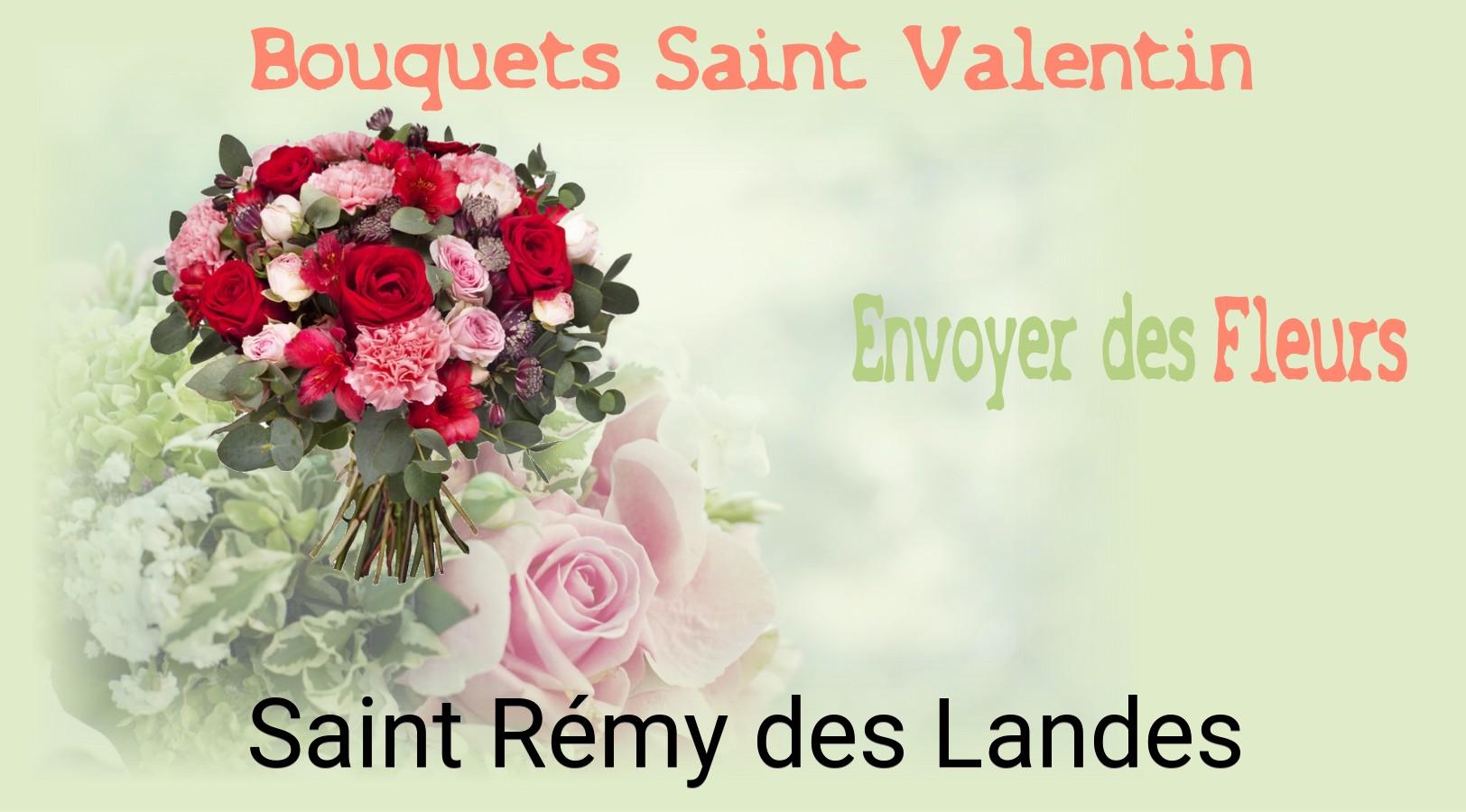 Roses de Saint-Valentin livrées à Saint-Rémy-des-Landes